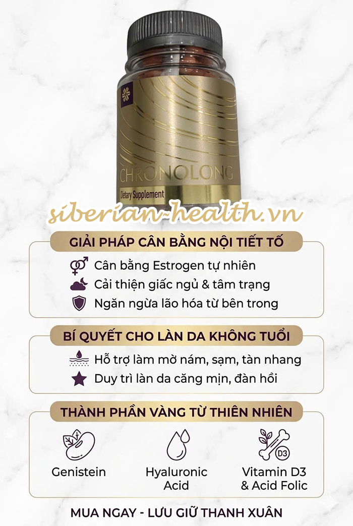 thành phần viên Chronolong Siberian Chính Hãng