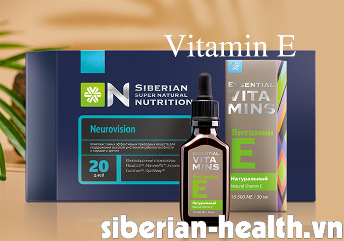 Thực phẩm bảo vệ sức khỏe Essential Vitamins Natural Vitamin E
