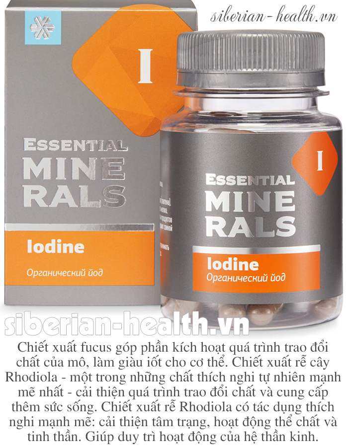 Essential Minerals Iodine
