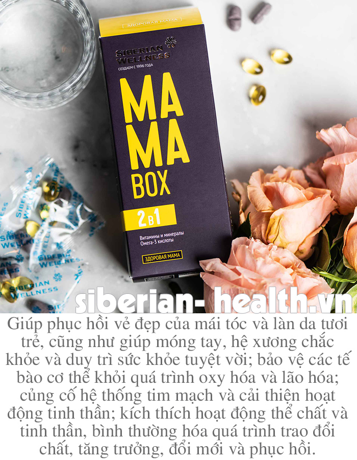 [Hàng chính hãng] Thực phẩm bảo vệ sức khỏe MAMA BOX