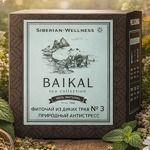[Hàng chính hãng] Trà thảo mộc Baikal tea collection Herbal tea N3
