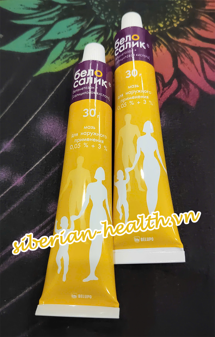 Kem trị ngứa Belosalic Nga chính hãng đủ bill