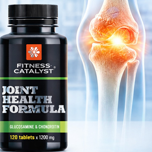 Fitness Catalyst Glucosamine Chondroitin 120 Tablets – Hỗ Trợ Trơn Khớp, Giảm Triệu Chứng Thoái Hóa Khớp Gối