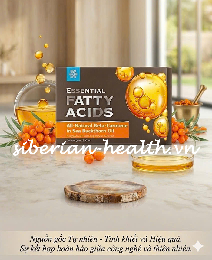 Essential Fatty Acids All-Natural Beta-Carotene in Sea Buckthorn Oil