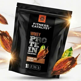 Whey Protein Fitness Catalyst - Đạm Sạch Siberia Vị Socola Ngon Khó Cưỡng